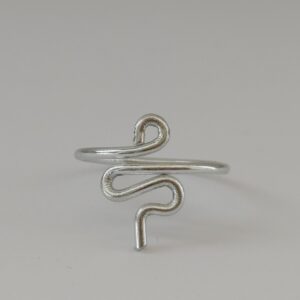 Snake Ring – Handmade & Adjustable
