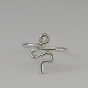 Snake Ring – Handmade & Adjustable